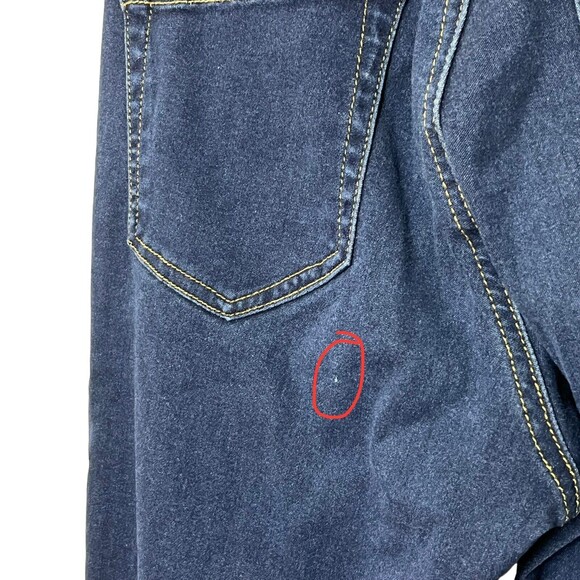 Acne Studios Jet Skinny Jeans Women’s Size 25 Eighties Blue Mid Rise Stretch Fit - Picture 12 of 14